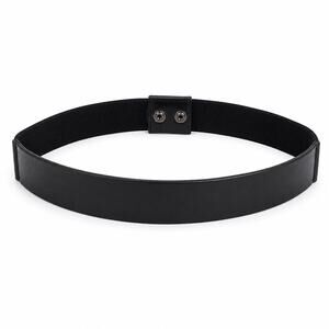 Brave Stretch Waist Belt Womens 28 Black Leather Elastic Canada